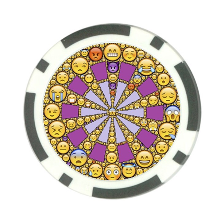 Circle Of Emotions Poker Chip