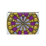 Circle Of Emotions Cosmetic Bag (Medium) Front