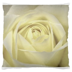  Cream Rose Large Cushion Case (two Sided)  by Colorfulart23