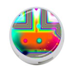 Crossroads Of Awakening, Abstract Rainbow Doorway  4-Port USB Hub (One Side) Front