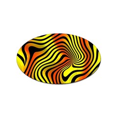 Colored Zebra Sticker 100 Pack (oval) by Colorfulart23