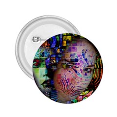 Artistic Confusion Of Brain Fog 2 25  Button by FunWithFibro