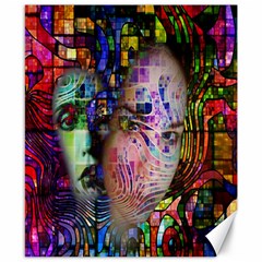 Artistic Confusion Of Brain Fog Canvas 8  X 10  (unframed) by FunWithFibro
