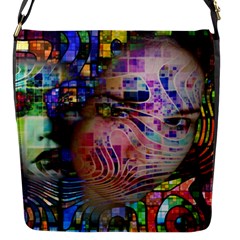 Artistic Confusion Of Brain Fog Flap Closure Messenger Bag (small) by FunWithFibro