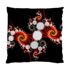 Mysterious Dance In Orange, Gold, White In Joy Cushion Case (two Sided)  by DianeClancy