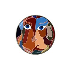 Abstract God Golf Ball Marker (for Hat Clip) by AlfredFoxArt