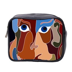 Abstract God Mini Travel Toiletry Bag (two Sides) by AlfredFoxArt