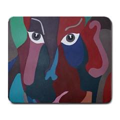 Abstract God Pastel Large Mouse Pad (rectangle) by AlfredFoxArt