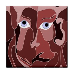 Abstract God Lilac Face Towel