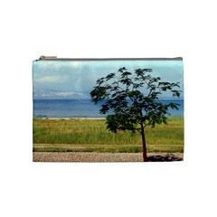 Sea Of Galilee Cosmetic Bag (medium) by AlfredFoxArt