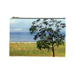 Sea Of Galilee Cosmetic Bag (large) by AlfredFoxArt