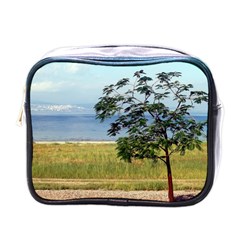 Sea Of Galilee Mini Travel Toiletry Bag (one Side) by AlfredFoxArt
