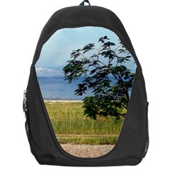 Sea Of Galilee Backpack Bag by AlfredFoxArt