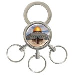 The Dome Of The Rock  3-Ring Key Chain Front