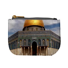 The Dome Of The Rock  Coin Change Purse by AlfredFoxArt