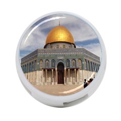 The Dome Of The Rock  4-port Usb Hub (two Sides) by AlfredFoxArt