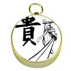 A Swordsman s Honor Gold Compass by Viewtifuldrew