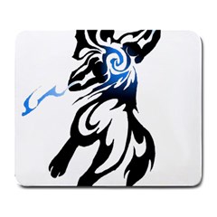 Alpha Dog Large Mouse Pad (rectangle) by Viewtifuldrew