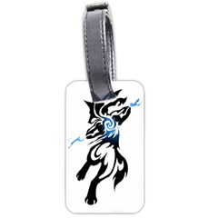 Alpha Dog Luggage Tag (one Side)