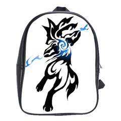Alpha Dog School Bag (xl) by Viewtifuldrew