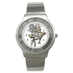 The Flying Dragon Stainless Steel Watch (slim)