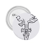 Maybe I m a lion 2.25  Button Front