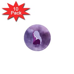 Profile Of Pain 1  Mini Button Magnet (10 Pack) by FunWithFibro