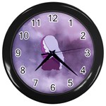 Profile Of Pain Wall Clock (Black) Front