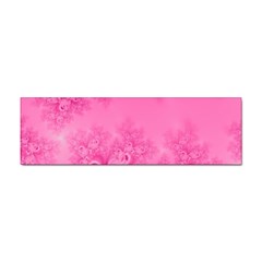 Soft Pink Frost Of Morning Fractal Bumper Sticker 10 Pack by Artist4God