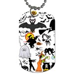 Halloween Mashup Dog Tag (One Sided) Front