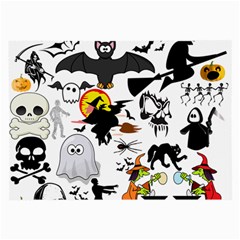 Halloween Mashup Glasses Cloth (large) by StuffOrSomething