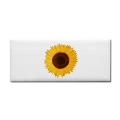 Sunflower Hand Towel by sdunleveyartwork