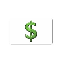 Grunge Style Money Sign Symbol Illustration Magnet (name Card)