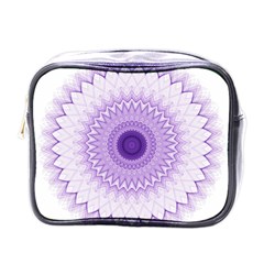 Mandala Mini Travel Toiletry Bag (one Side) by Siebenhuehner