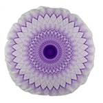 Mandala 18  Premium Round Cushion  Back