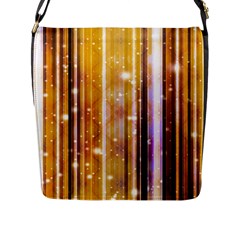 Luxury Party Dreams Futuristic Abstract Design Flap Closure Messenger Bag (large)