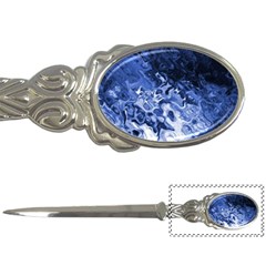 Blue Waves Abstract Art Letter Opener by LokisStuffnMore