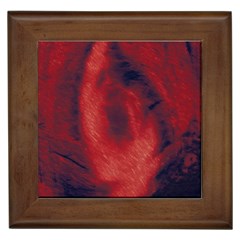 Blood Waterfall Framed Ceramic Tile