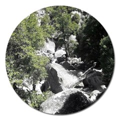 Yosemite National Park Magnet 5  (round) by LokisStuffnMore