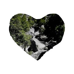 Yosemite National Park 16  Premium Heart Shape Cushion  by LokisStuffnMore