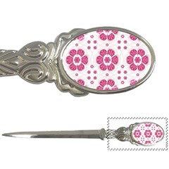Sweety Pink Floral Pattern Letter Opener by dflcprints