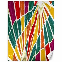 Multicolored Vibrations Canvas 12  X 16  (unframed) by dflcprints