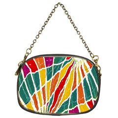 Multicolored Vibrations Chain Purse (one Side) by dflcprints