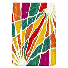 Multicolored Vibrations Removable Flap Cover (small) by dflcprints