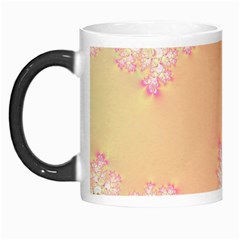 Peach Spring Frost On Flowers Fractal Morph Mug by Artist4God