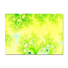 Sunny Spring Frost Fractal A4 Sticker 100 Pack by Artist4God