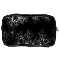 Midnight Frost Fractal Travel Toiletry Bag (two Sides) by Artist4God