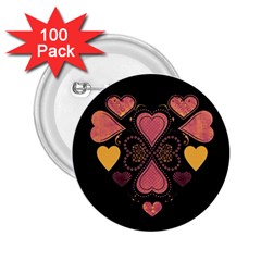 Love Collage 2 25  Button (100 Pack) by whitemagnolia