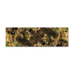 Artificial Tribal Jungle Print Bumper Sticker by dflcprints