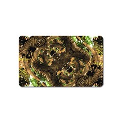 Artificial Tribal Jungle Print Magnet (name Card)